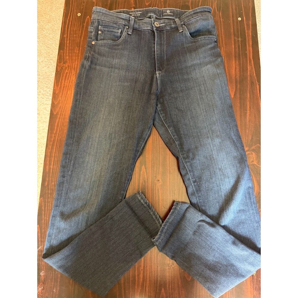 AG Adriano Goldschmied Farrah High Rise Skinny Jeans Dark Wash Size 29R